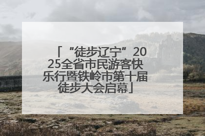 “徒步辽宁”2025全省市民游客快乐行暨铁岭市第十届徒步大会启幕