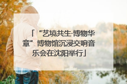 “艺境共生·博物华章”博物馆沉浸交响音乐会在沈阳举行