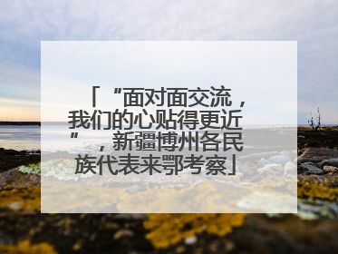 “面对面交流，我们的心贴得更近”，新疆博州各民族代表来鄂考察