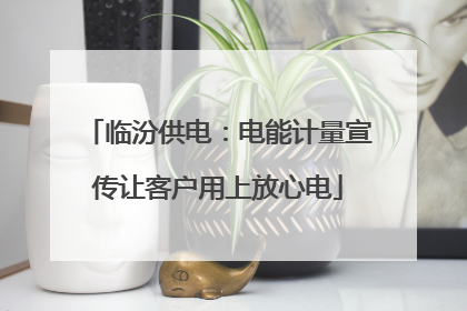 临汾供电：电能计量宣传让客户用上放心电