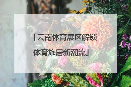 云南体育展区解锁体育旅居新潮流