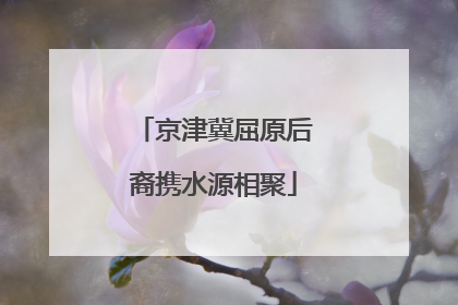 京津冀屈原后裔携水源相聚