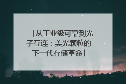 从工业级可靠到光子互连：美光颗粒的下一代存储革命