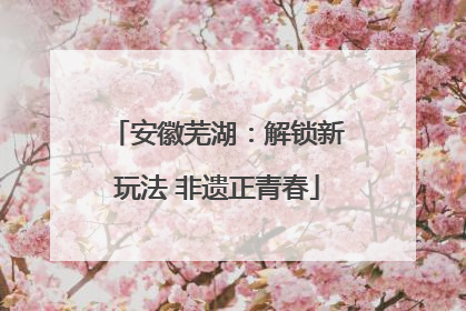 安徽芜湖：解锁新玩法 非遗正青春