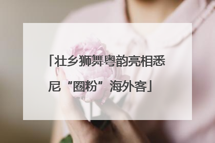 壮乡狮舞粤韵亮相悉尼“圈粉”海外客