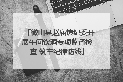 微山县赵庙镇纪委开展午间饮酒专项监督检查 筑牢纪律防线