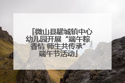 微山县驩城镇中心幼儿园开展“端午粽香情 师生共传承”端午节活动