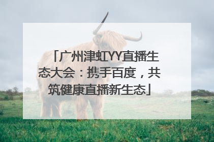 广州津虹YY直播生态大会：携手百度，共筑健康直播新生态