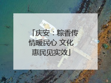 庆安：粽香传情暖民心 文化惠民见实效