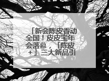 新会陈皮香动全国！皮皮宝年会落幕，「陈皮＋」三大新品引领产业升级