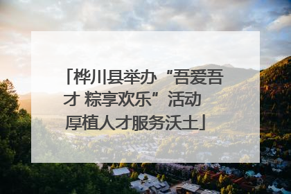 桦川县举办“吾爱吾才 粽享欢乐”活动 厚植人才服务沃土