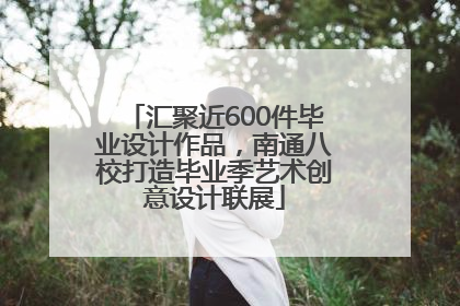 汇聚近600件毕业设计作品，南通八校打造毕业季艺术创意设计联展