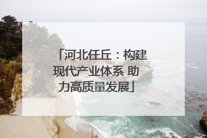 河北任丘：构建现代产业体系 助力高质量发展
