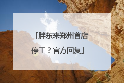 胖东来郑州首店停工？官方回复