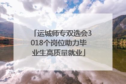 运城师专双选会3018个岗位助力毕业生高质量就业