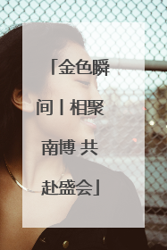 金色瞬间丨相聚南博 共赴盛会