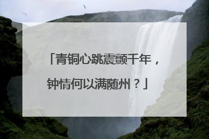 青铜心跳震颤千年，钟情何以满随州？