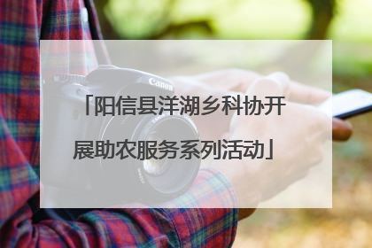 阳信县洋湖乡科协开展助农服务系列活动