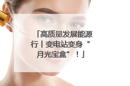 高质量发展能源行丨变电站变身“月光宝盒”！