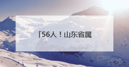 56人！山东省属事业单位招聘啦
