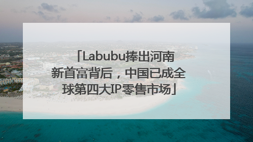 Labubu捧出河南新首富背后，中国已成全球第四大IP零售市场